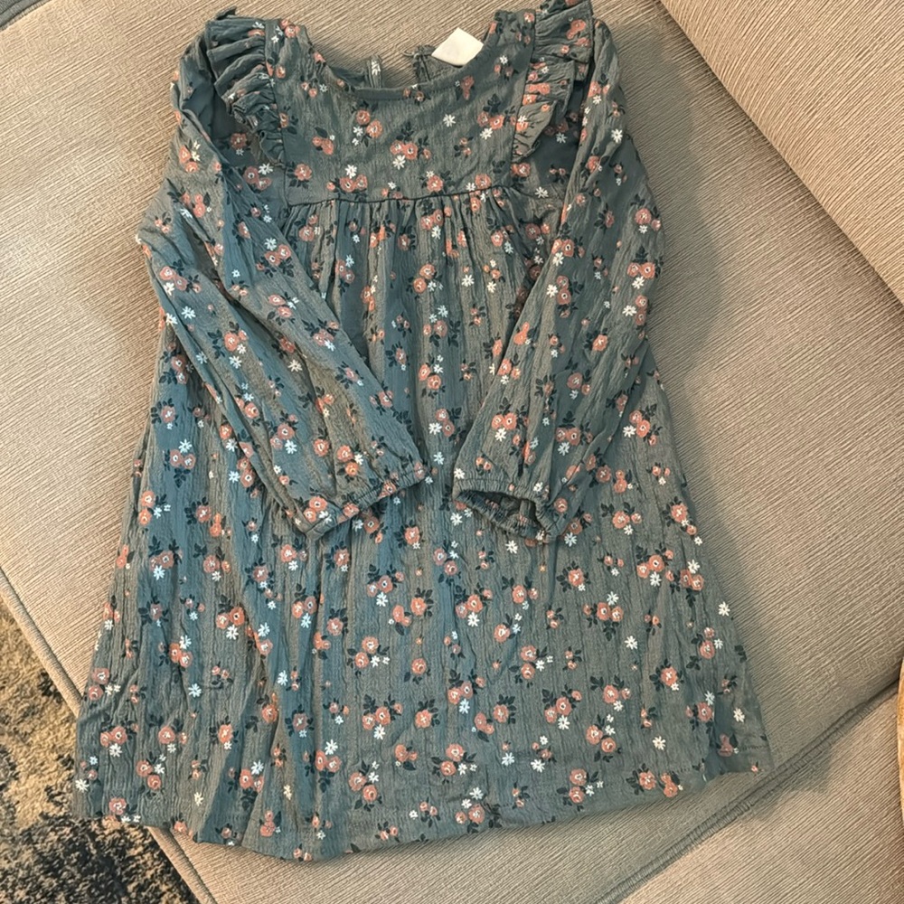 Zara girls size 4-5 long sleeve dress